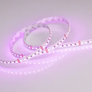 Лента RT 2-5000 24V RGB 10mm (4040, 120 LED/m, LUX) (Arlight, 13.2 Вт/м, IP20)