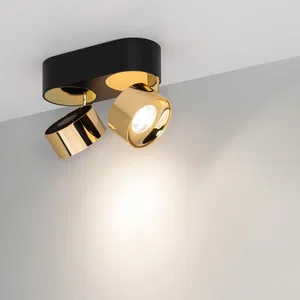 Светильник SP-PLURIO-SURFACE-RS179x78-18W Day4000 (BK-BRS, 36 deg, 230V) (Arlight, IP20 Металл, 3 года)