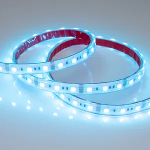 Лента герметичная RTW-PS-B60-12mm 12V RGB (14.4 W/m, IP67, 5060, 5m) (Arlight, 14.4 Вт/м, IP67)