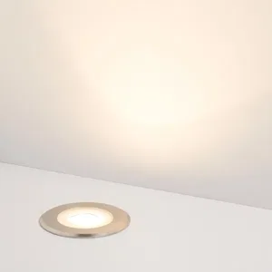 Светильник LTD-GROUND-TILT-R80-9W Warm3000 (SL, 60 deg, 230V) (Arlight, IP67 Металл, 3 года)