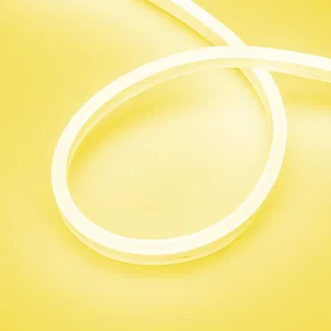 Лента герметичная AURORA-PS-A120-16x8mm 24V Yellow (10 W/m, IP65, 2835, 5m) (Arlight, Силикон, 2 года)