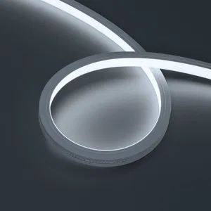 Лента герметичная MOONLIGHT-TOP-X320-13x12mm 24V White6000 (5 W/m, IP67, sauna, 15m, wire x2) (Arlight, Вывод вниз, 3 года)