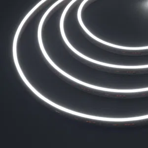 Герметичная лента MOONLIGHT-5000S-SIDE-2835-120-24V White (6х12mm, 10W, IP67) (Arlight, Вывод прямой, 3 года)