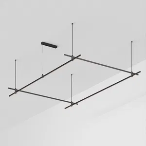 Основание ART-APRIORI-RECTANGLE-ROD-800-3000x2000 (BK) (Arlight, IP20 Металл, 3 года)