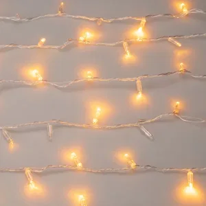Светодиодная гирлянда ARD-STRING-CLASSIC-1000-CLEAR-100LED-PULSE Yellow (230V, 7W) (Ardecoled, IP65, 1 год)