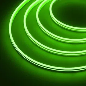 Лента герметичная MOONLIGHT-SIDE-A168-4x10mm 24V Green (7.2 W/m, IP65, 5m, wire x2) (Arlight, Вывод прямой, 3 года)