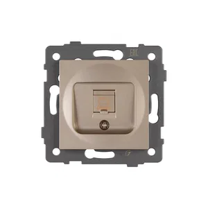 Механизм компьютерной розетки SCT-MPC1-PL-GD-V (RJ-45, CAT6) (Arlight, -)