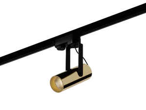 Трековый светильник HOKASU Tube Clip TR4 (85-160/ral9005 – 40w/5098/38deg)