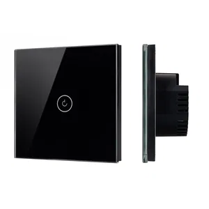 Выключатель сенсорный SWT-OMALI-S01-ZB-BK (250V, 10A, Zigbee) (Arlight, Стекло)