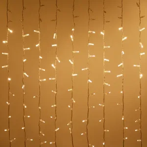 Светодиодная гирлянда ARD-CURTAIN-CLASSIC-2000x9000-CLEAR-2200LED-WATERFALL Warm (230V, 180W) (Ardecoled, IP65)