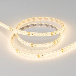 Лента RTW 2-5000SE 24V Warm 2x (3528, 600 LED, LUX) (Arlight, 9.6 Вт/м, IP65)