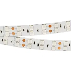 Лента RT 2-5000 24V Green 2x2 (5060, 600 LED, LUX) (Arlight, 28.8 Вт/м, IP20)