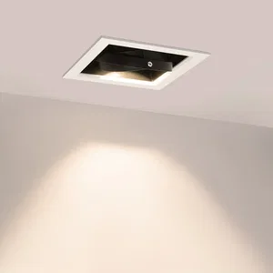 Светильник CL-KARDAN-S190x190-25W Warm3000 (WH-BK, 30 deg) (Arlight, IP20 Металл, 3 года)