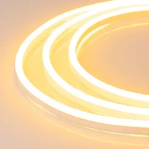 Образец Гибкий неон ARL-NEON-1608YH-SIDE 24V Yellow (Arlight, 6 Вт/м, IP65)