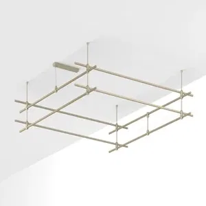 Основание ART-APRIORI-QUADRAT-2-ROD-400-2000x2000 (OG) (Arlight, IP20 Металл, 3 года)