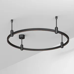 Основание ART-APRIORI-ROUND-ROD-200-R800 (BK) (Arlight, IP20 Металл, 3 года)