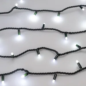 Светодиодная гирлянда ARD-STRING-PRO-1000-GREEN-100LED-MILK-PULSE White (230V, 7W) (Ardecoled, IP65, 2 года)