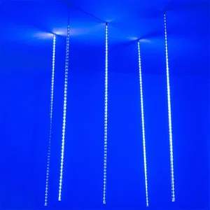 Светодиодная гирлянда ARD-ICEFALL-CLASSIC-D12-1000-5PCS-CLEAR-120LED-LIVE BLUE (230V, 11W) (Ardecoled, IP65)
