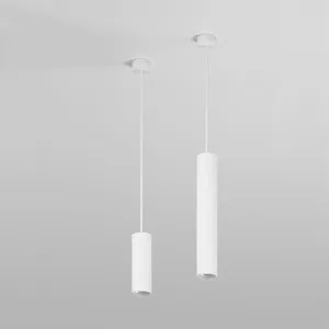 Подвесной светильник HOKASU Tube Hang (55-320/ral9003 – 10w/4090/10deg)