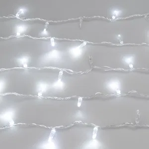 Светодиодная гирлянда ARD-STRING-CLASSIC-1000-CLEAR-100LED-PULSE White (230V, 7W) (Ardecoled, IP65, 1 год)