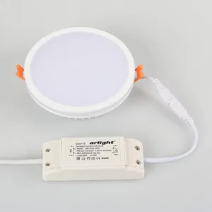 Светодиодная панель LTD-135SOL-20W Warm White (Arlight, IP44 Пластик, 3 года)