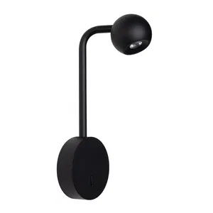 Светильник SP-OTTORI-LONG-WALL-6W Warm3000 (BK, 30 deg, 230V) (Arlight, IP20 Металл, 3 года)