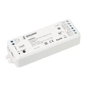 INTELLIGENT ARLIGHT Диммер SMART-PWM-102-72-MIX-PD-SUF (12-36V, 2x5A, ZB, 2.4G) (IARL, Контроллер)