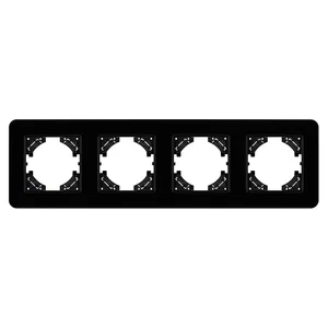 Рамка стеклянная FRM-OMALI-GS-4-BK (Arlight, -)