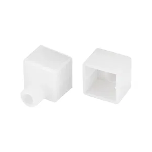 Заглушка WPH-FLEX-1616 WHITE с отверстием (Arlight, Силикон)