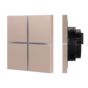INTELLIGENT ARLIGHT Сенсорная панель KNX-304-13-IN Champagne (BUS, Frameless) (IARL, IP20 Металл, 2 года)