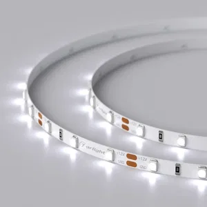 Лента RT-A60-5mm 12V Cool 8K (4.8 W/m, IP20, 2835, 5m) (Arlight, узкая)