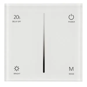 Панель SMART-P36-DIM-IN White (230V, 1.2A, TRIAC, Sens, 2.4G) (Arlight, IP20 Пластик, 5 лет)