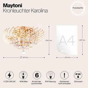 Потолочный светильник Maytoni DIA120-06-G