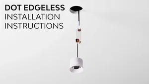 Светильник HOKASU DOT Edgeless (RAL9005/60deg — 2.7K/10W/CRI90)