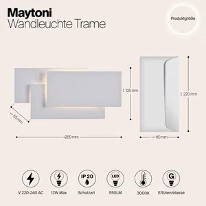 Настенный светильник (бра) Maytoni C804WL-L12W