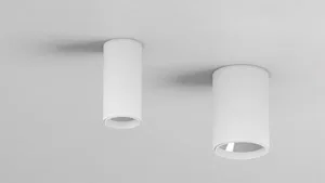 Светильник накладной HOKASU Tube (85-130/ral9003 – 20w/4097/60deg)