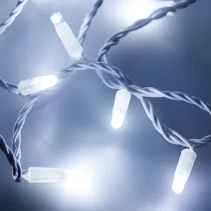 Светодиодная гирлянда ARD-STRING-CLASSIC-10000-WHITE-100LED-STD WHITE (230V, 7W) (Ardecoled, IP65, 1 год)