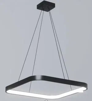 Люстра LED подвесная фигурная "ДЕТСКАЯ ДЛЯ ДЕВОЧКИ стиль лофт" D40CM 4К черный