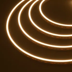 Герметичная лента MOONLIGHT-5000S-SIDE-2835-120-24V Warm (6х12mm, 10W, IP67) (Arlight, Прямой вывод кабеля)