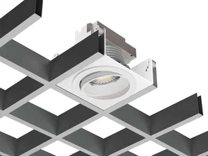 Светильник HOKASU DOT Grilyato-100 Spin (RAL9003/38deg — 5K/20W)