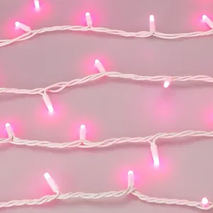 Светодиодная гирлянда ARD-STRING-PRO-10000-WHITE-100LED-MILK-LIVE RGB-DMX (24V, 10W) (Ardecoled, IP65, 2 года)