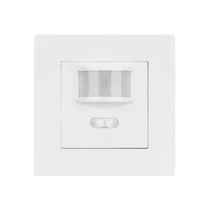 Датчик движения PRIME-PIR-BUILT-200W-WH (230V, 0.87A, MULTI) (Arlight, IP20 Пластик, 5 лет)