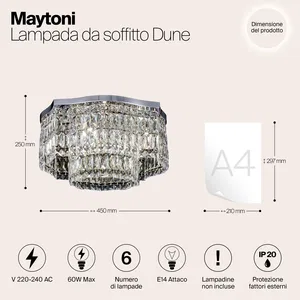 Потолочный светильник Maytoni DIA005CL-06CH
