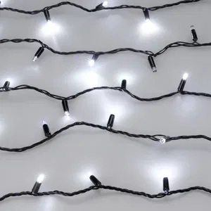Светодиодная гирлянда ARD-STRING-CLASSIC-1000-BLACK-100LED-PULSE White (230V, 7W) (Ardecoled, IP65, 1 год)