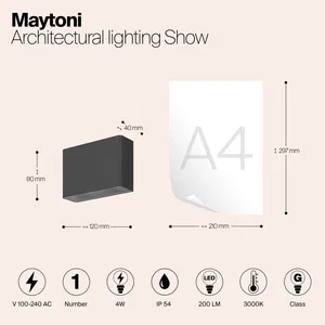 Архитектурная подсветка Outdoor O433WL-L4GF3K