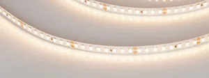 Лента RT-A160-8mm 24V Warm3000 (12 W/m, IP20, 2835, 5m) (Arlight, высок.эфф.150 лм/Вт)