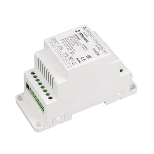 INTELLIGENT ARLIGHT Диммер SMART-DALI2-301-72-ADDR-DIM-PS-DIN-White (12-48V, 1x15A) (IARL, IP20 Пластик, 5 лет)