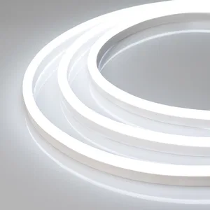 Гибкий неон ARL-NEON-1608-SIDE 24V White (Arlight, 6 Вт/м, IP65)