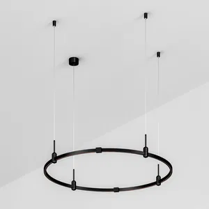 Основание ART-APRIORI-ROUND-HANG-R1000 (BK) (Arlight, IP20 Металл, 3 года)