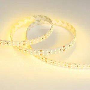 Лента RT 2-5000 24V Yellow 2x2 (3528, 1200 LED, LUX) (Arlight, 19.2 Вт/м, IP20)